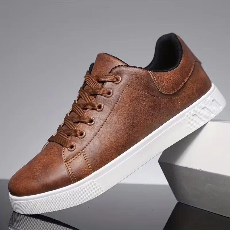 Sneakers Snørelukning Fleksibel Sål Komfort Hverdag | Virex