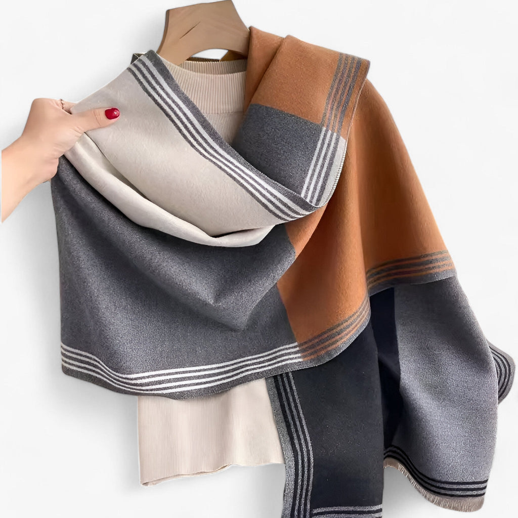Tørklæde Oversized Geometrisk Multifunktionelt Styling | Virel