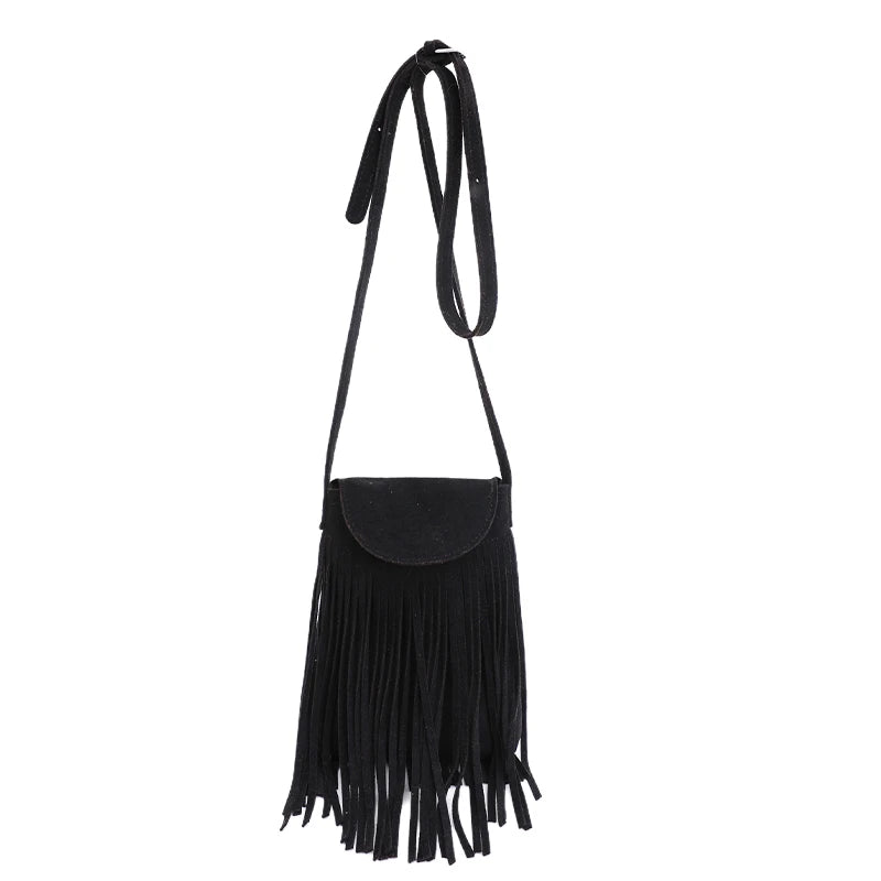 Clutch Vintage Ruskind Kvastdetalje | Delaney