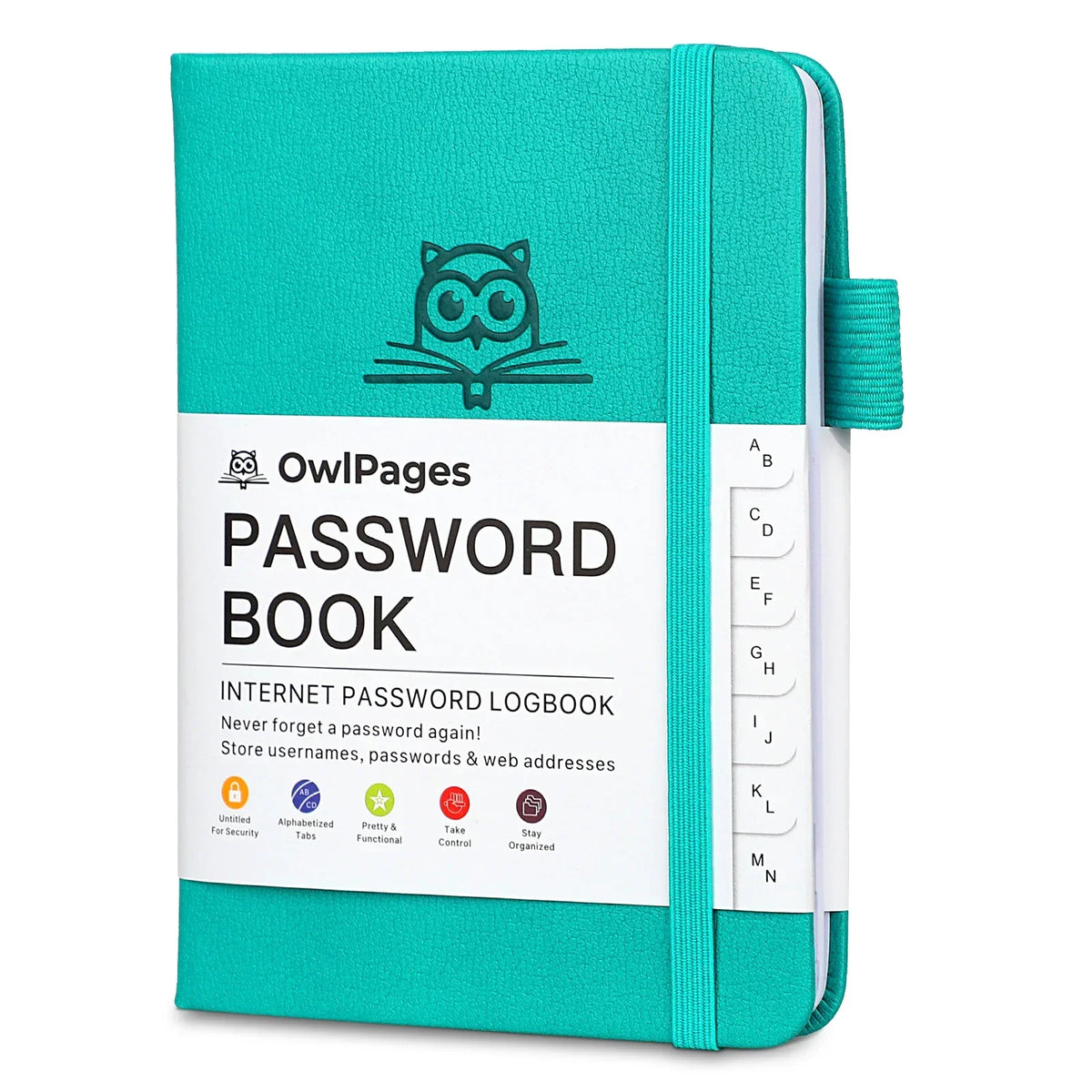 Passwordbog Alfabetisk Hardcover | SecureVault