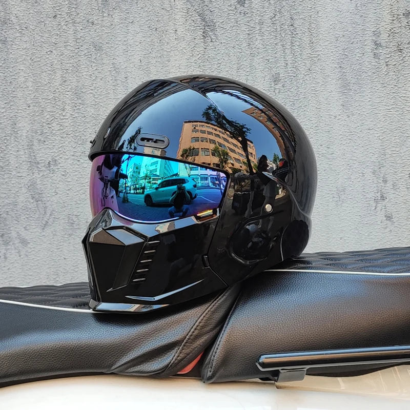 Motorcykelhjelm Full Face Visir ABS | Velorum