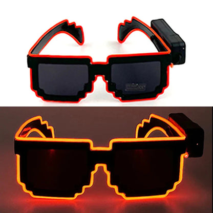 LED-lysbriller med fire lystilstande | GlowPulse
