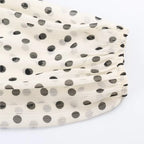 Bluse Polka Dot V-Neck Slim Fit | Elaris