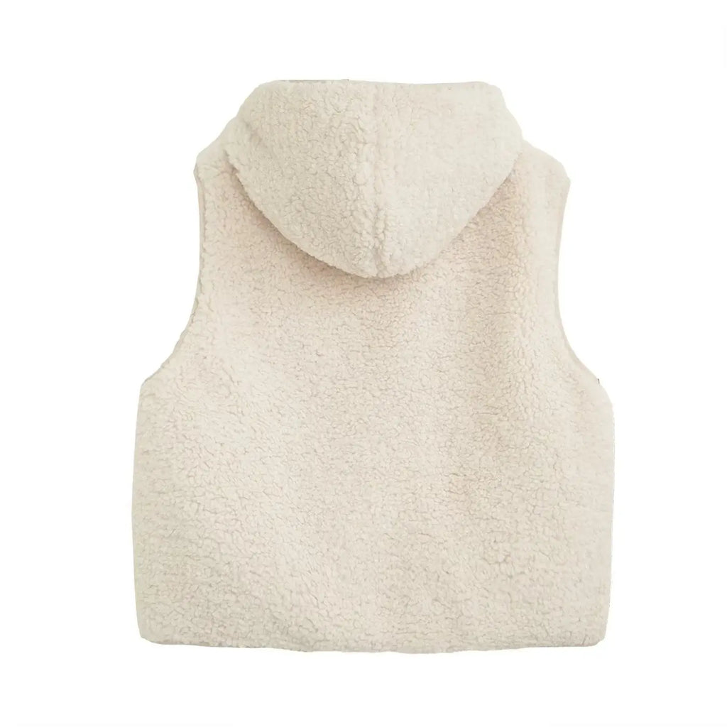 Hættevest Casual Fleece Polyester | Madison