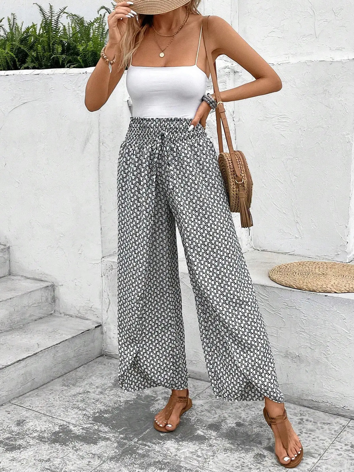 Dame Culotte Paisley Regular Fit | Lureza