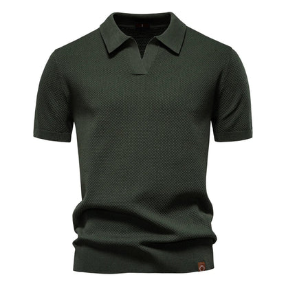 Aldric Mason Klassisk Kortærmet Polo Shirt Til Sommer Herre