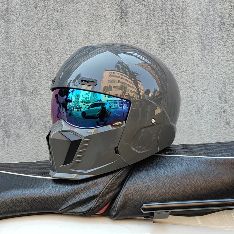 Motorcykelhjelm Full Face Visir ABS | Velorum