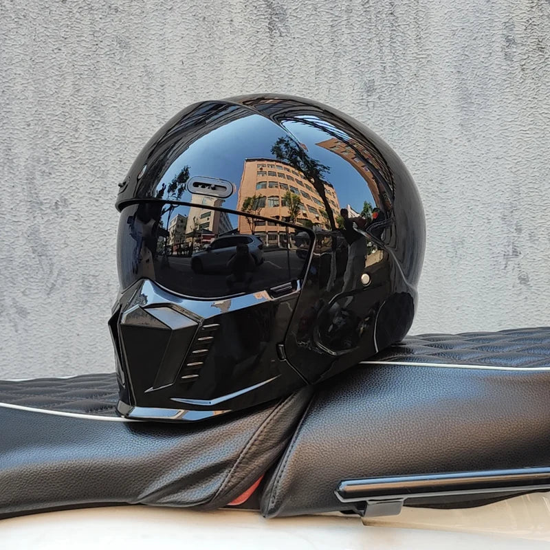 Motorcykelhjelm Full Face Visir ABS | Velorum