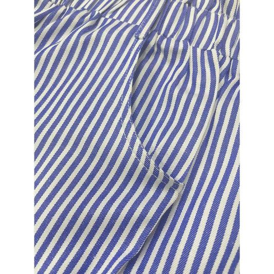 Stribede Shorts Mid Waist Strand Komfort | Isadora
