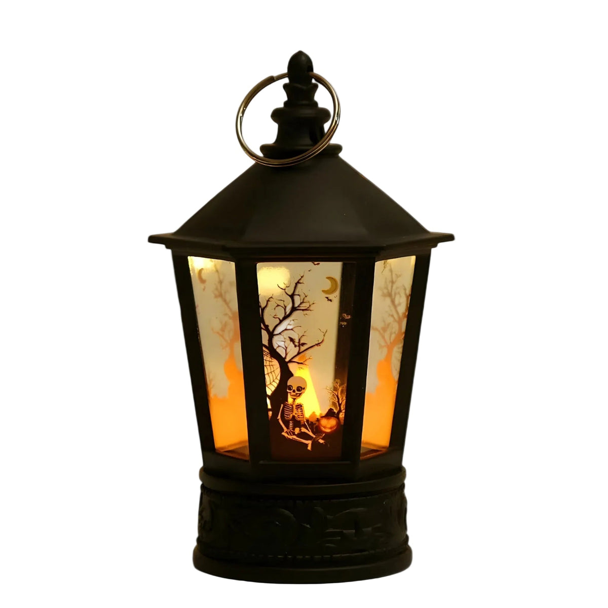 Elektronisk Halloween LED-lys med flimrende flamme batteridrevet retro design | Víctor