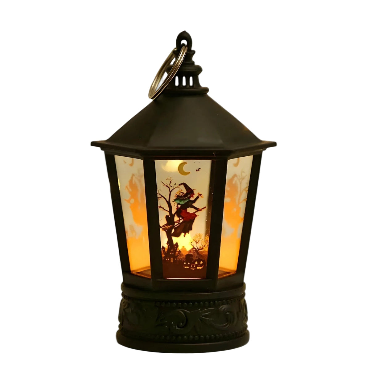 Elektronisk Halloween LED-lys med flimrende flamme batteridrevet retro design | Víctor