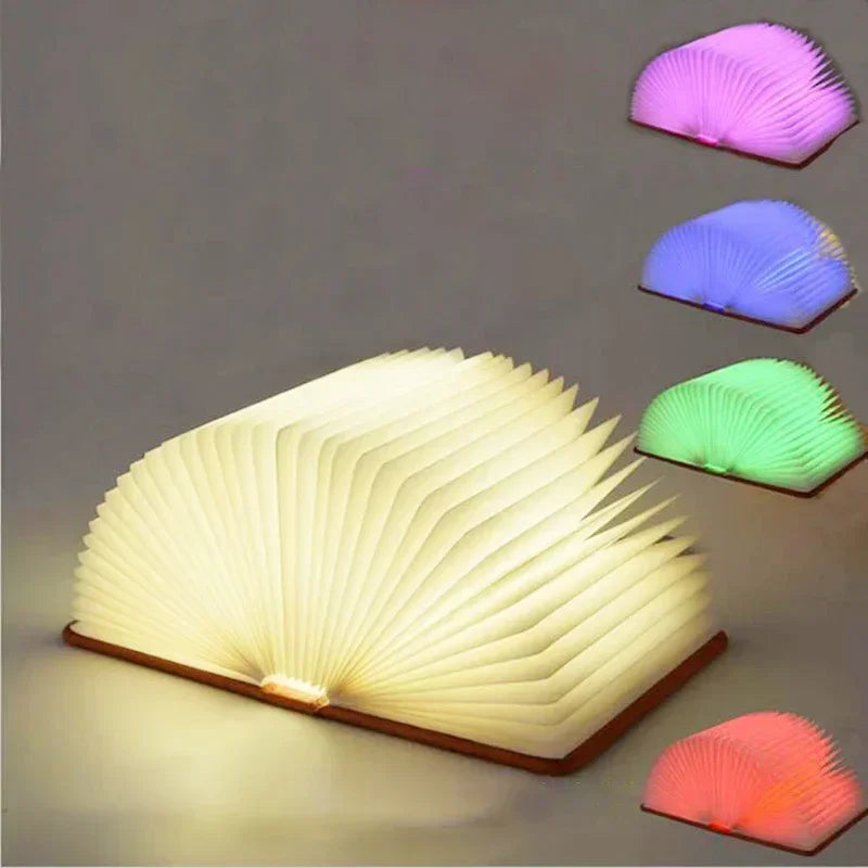 Natlampe Foldbar LED Boglampe | Libravia