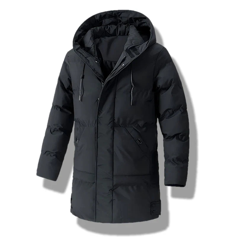 Vinterjakke Foret Hætte Polyester | Falken