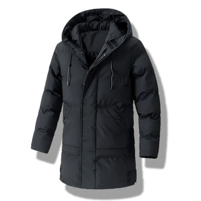 Vinterjakke Foret Hætte Polyester | Falken