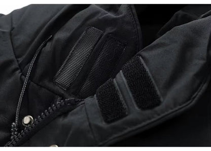 Vinterjakke Foret Hætte Polyester | Falken