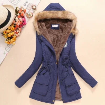 Vinterparka Justerbar Talje Foret Polyester | Irene