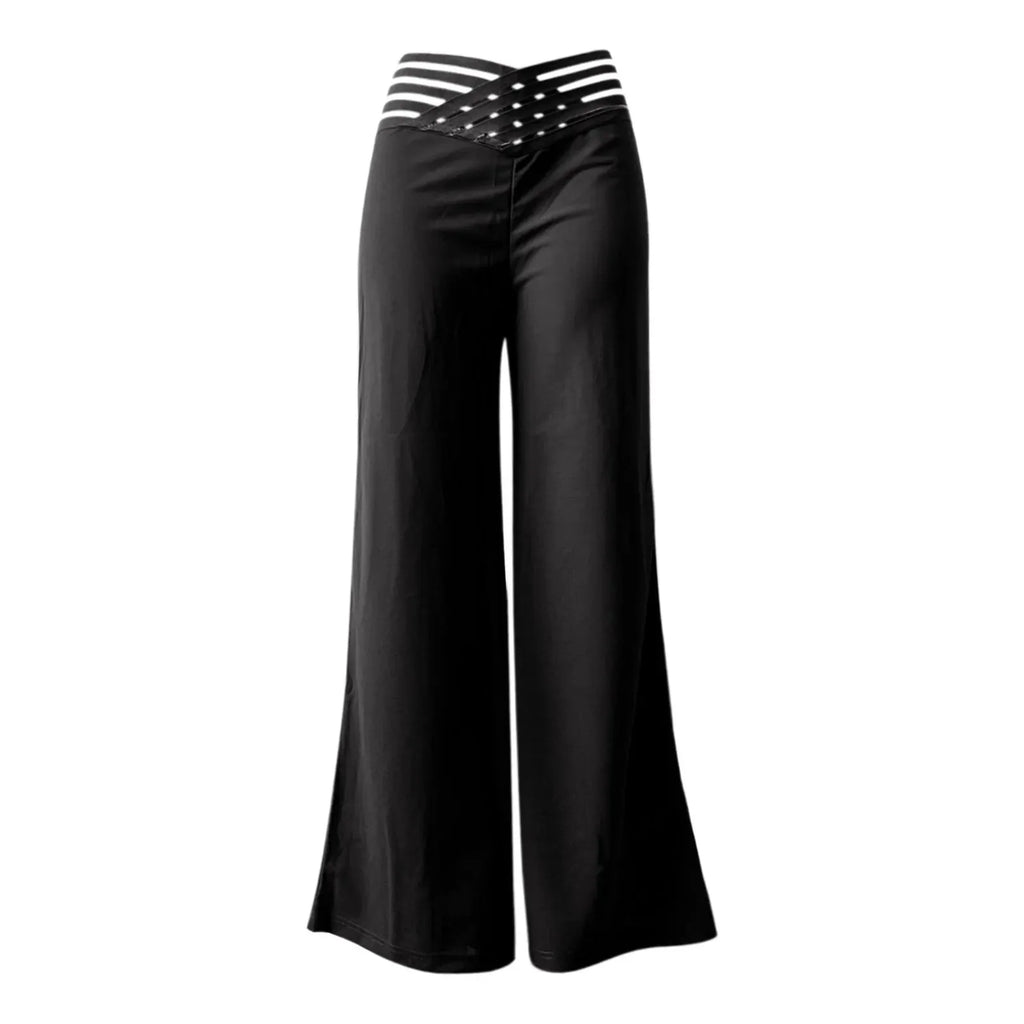 Bukser Wide Leg Høj Talje Slim Fit | Zenvyra