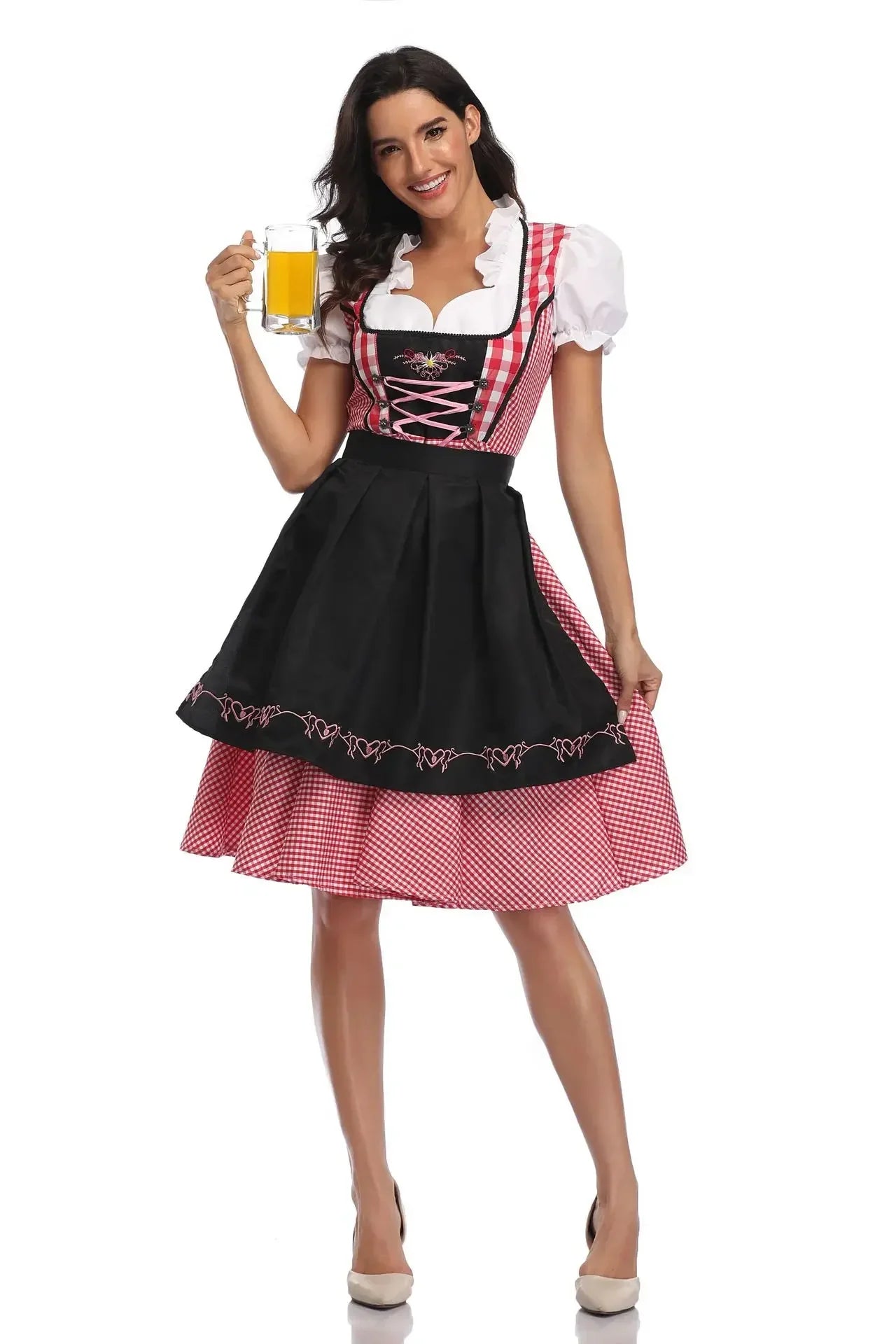 Dirndl Traditionelt Polyester Oktoberfest | Waldina