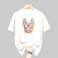 Orven – Åndbar T-shirt med Digital Print Komfortabel Pasform til Hverdagsbrug