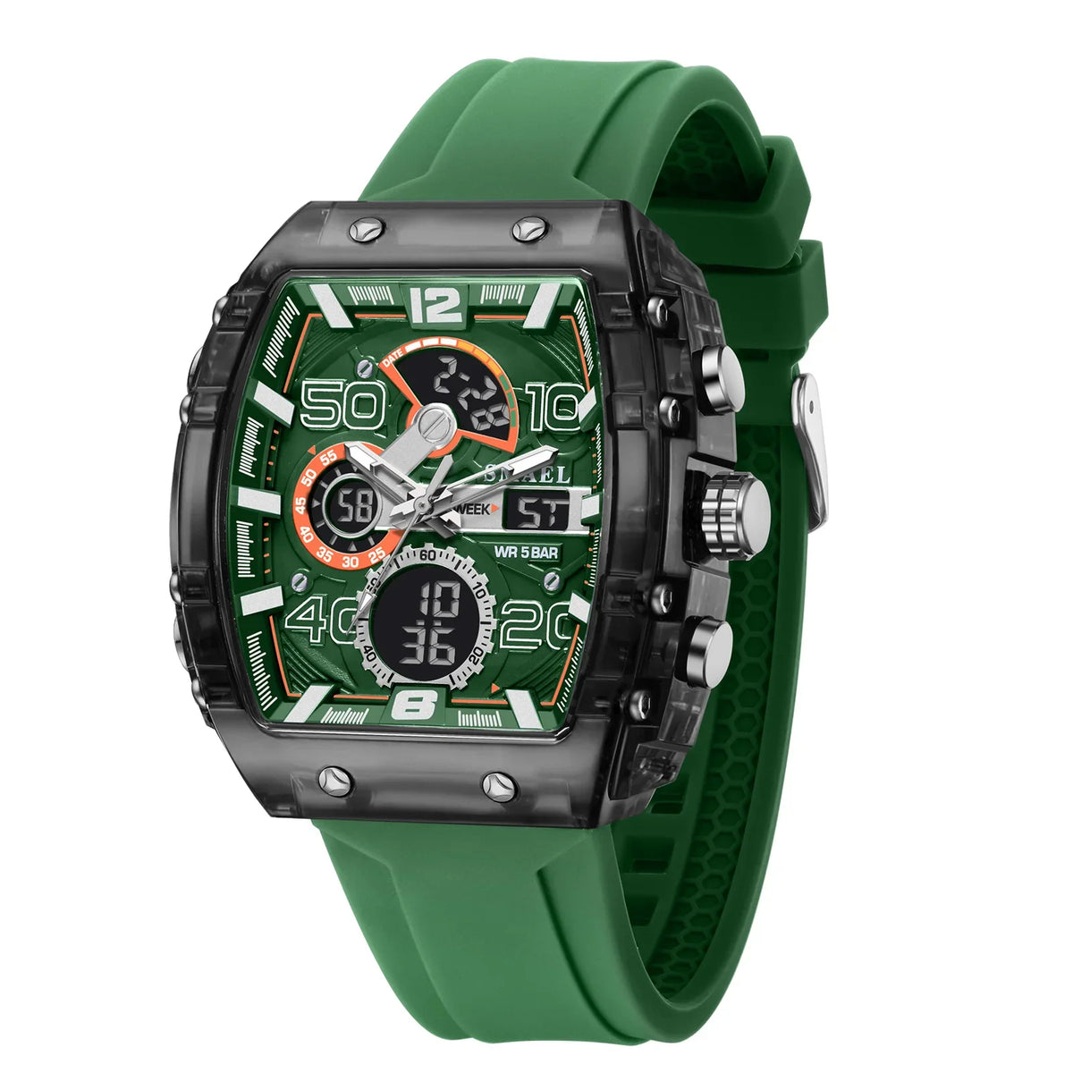 Digitalt Armbåndsur Analog Digital Sport Vandafvisende | Estavo