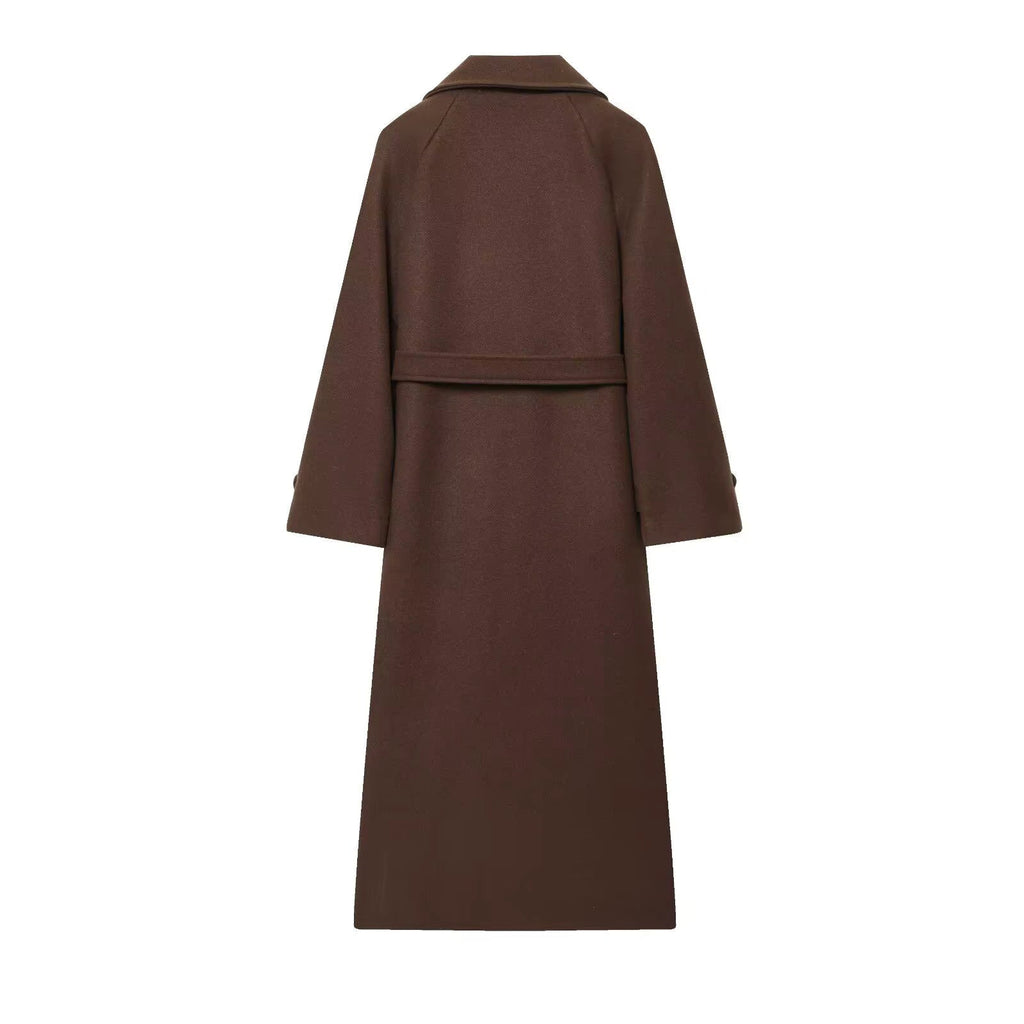 Dame Trenchcoat Klassisk Bomuld Efterår | Brinley