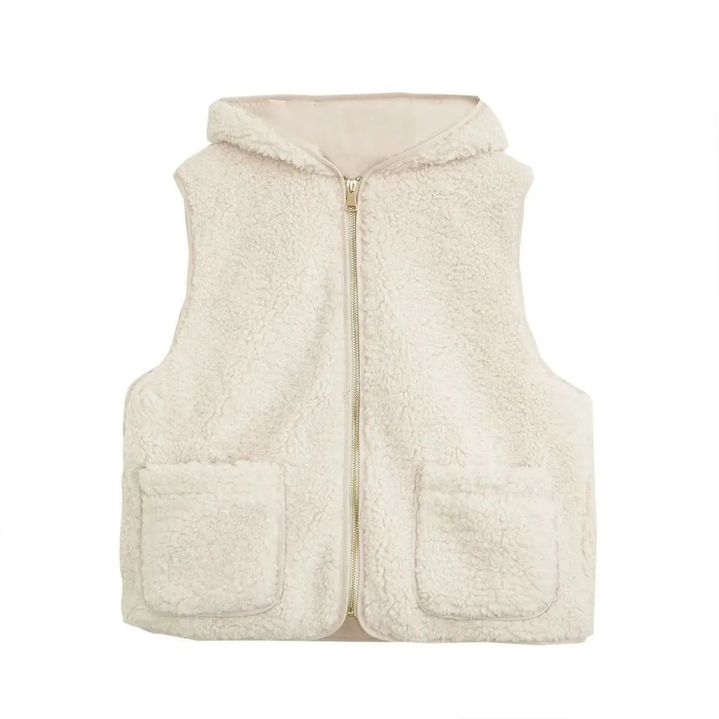 Hættevest Casual Fleece Polyester | Madison