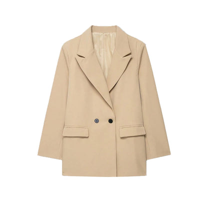 Blazer Loose Double Breasted Casual | Virel