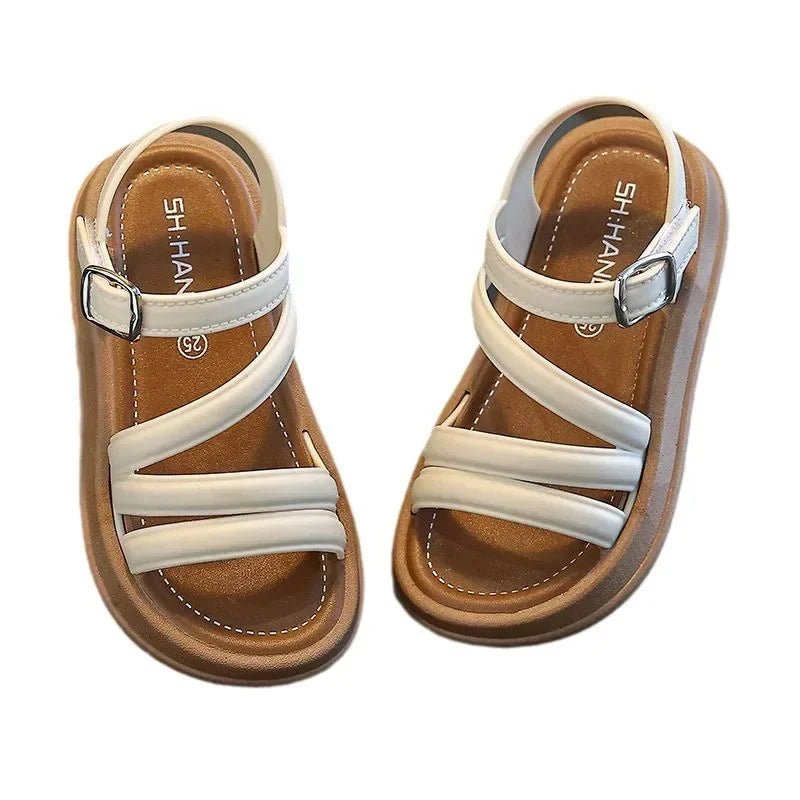 Børnesandaler Åben Velcro Komfort Sommer | Salmero