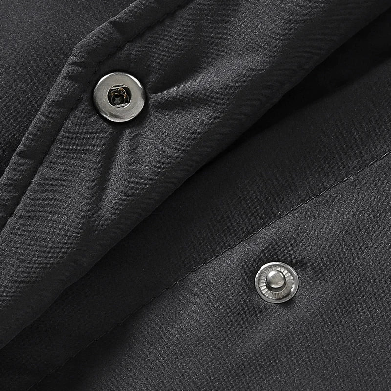 Herre Outdoorjakke Hurtigtørrende Polyester med Aftagelig Hætte | Jackson