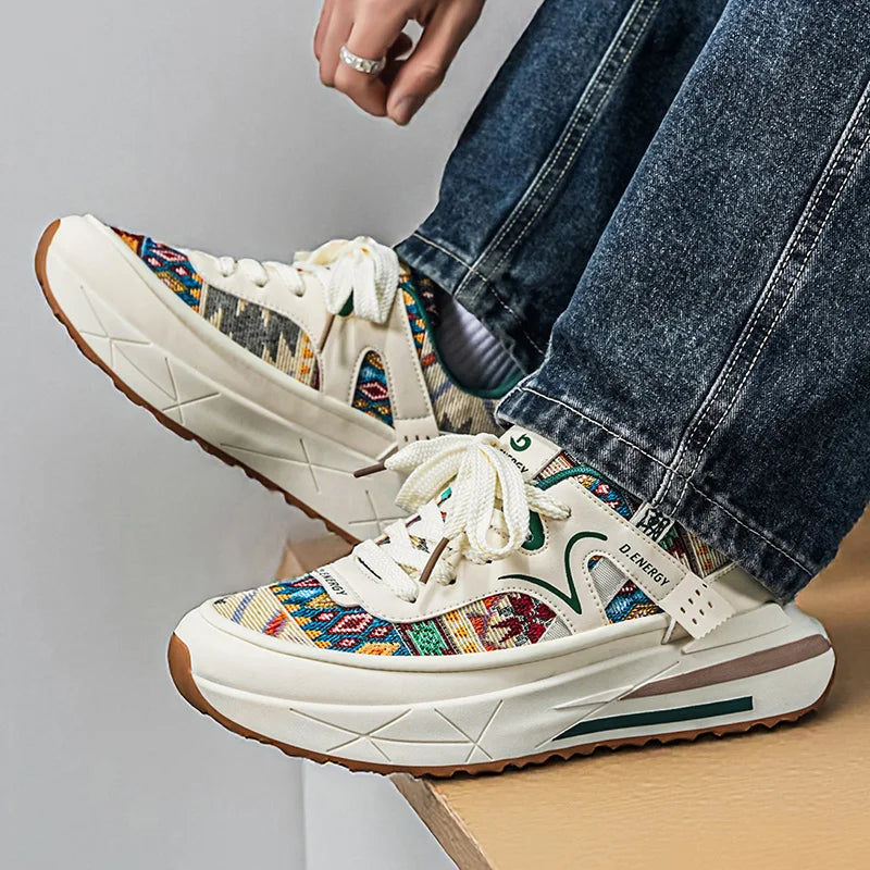 Sneakers tekstil snørelukning let komfort hverdagsbrug | Venturo