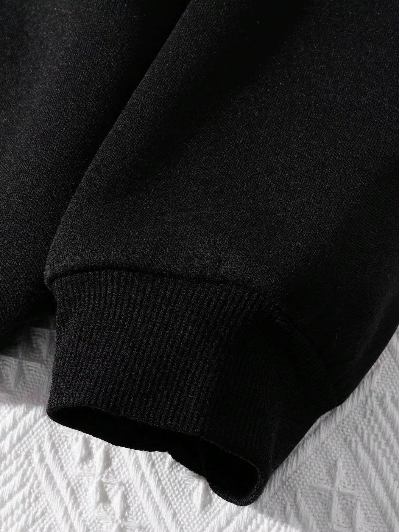 Unisex Hoodie med Hundemotiv – Fleece Hættetrøje i Afslappet Pasform