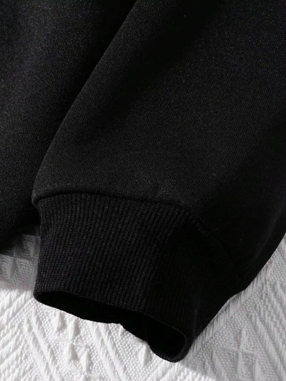 Unisex Hoodie Hundemotiv Oversized Pasform Fleeceforing Komfort | Kavro