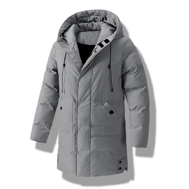 Vinterjakke Foret Hætte Polyester | Falken