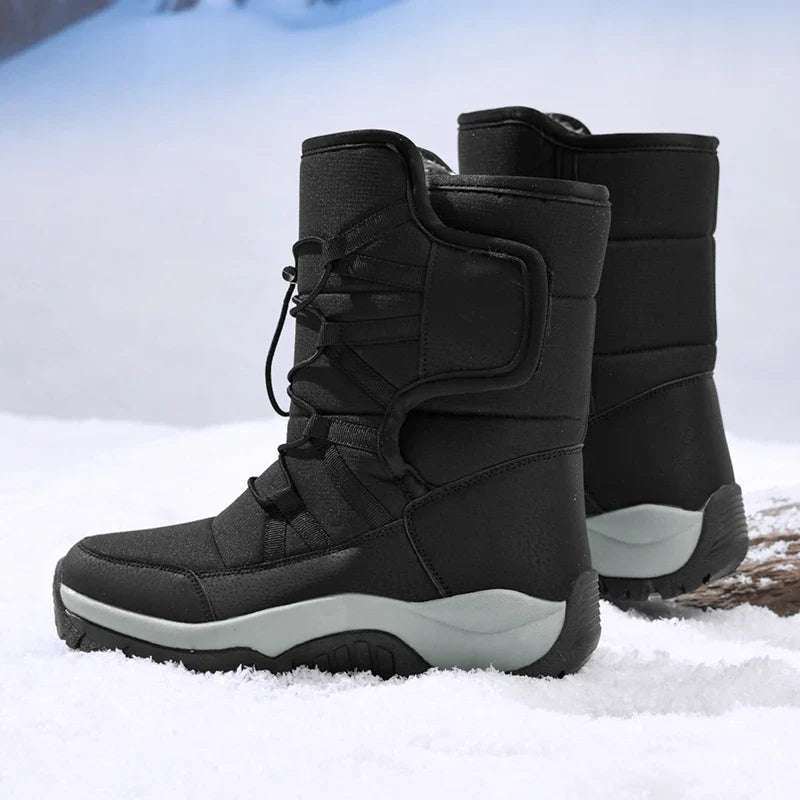 Forede unisex vintersko med elastisk lukning gummisål og plys | Renée