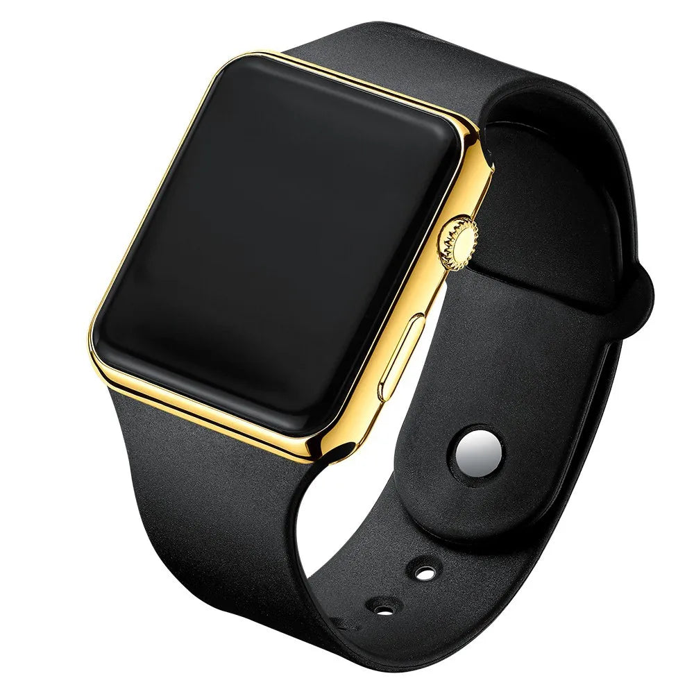 Digitalt Armbåndsur LED Display Silikonerem | Orvado