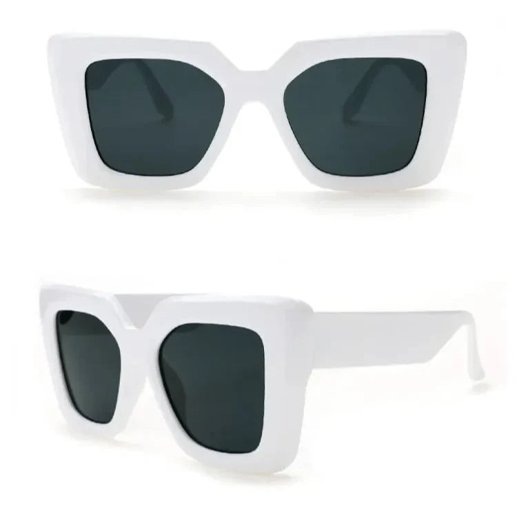 Solbriller Geometrisk UV400 Glossy Statement | Virex