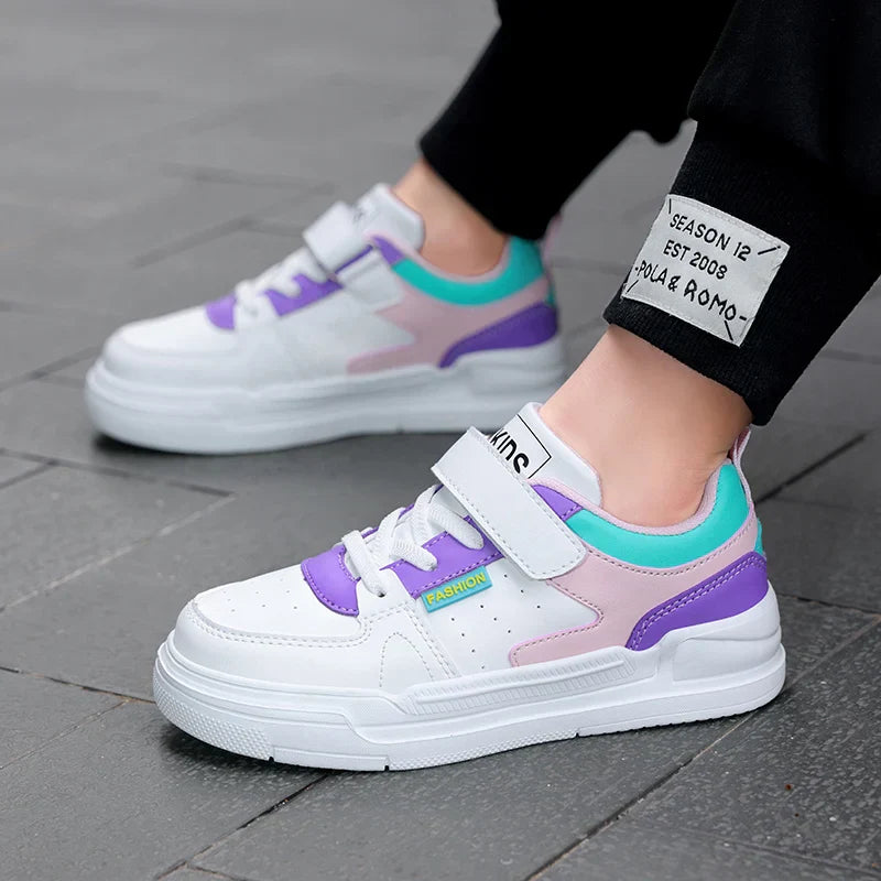 Børnesneakers Velcro Stabil Sål Hverdagsbrug | Corvado