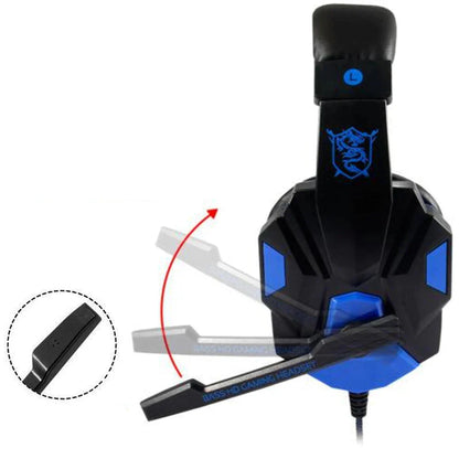 Gaming Headset 120° Justerbare og Foldbare Mikrofon| Ravelo