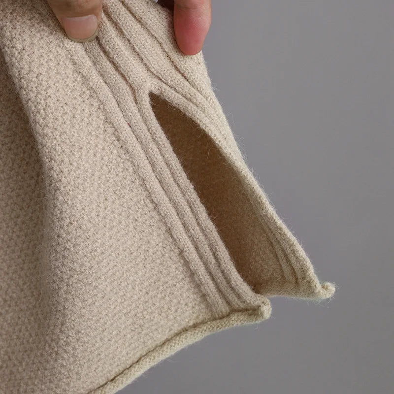 Strik Sæt Oversized Komfort Casual | Norixa