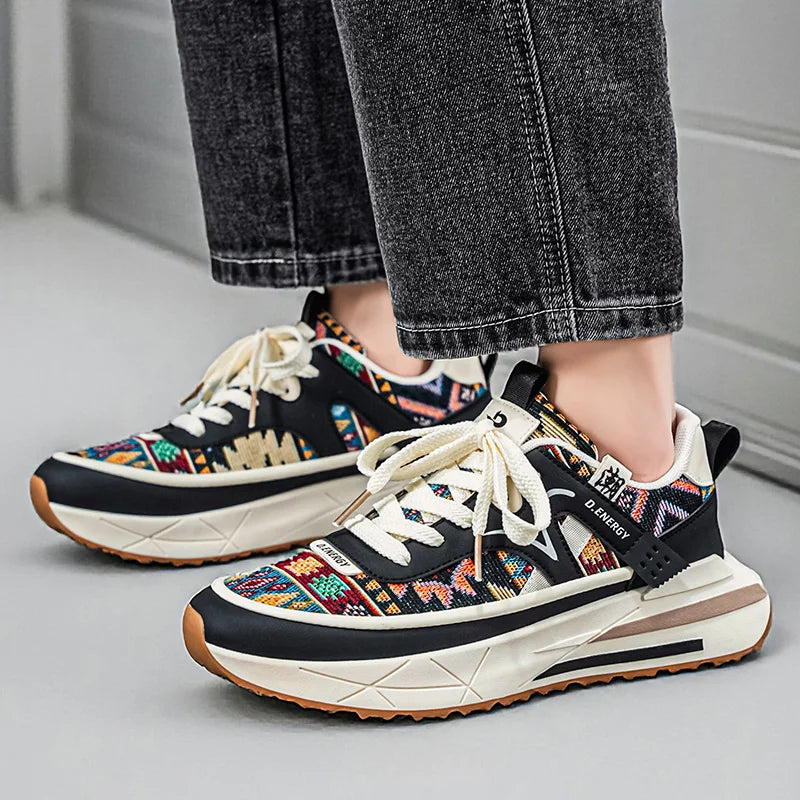 Sneakers tekstil snørelukning let komfort hverdagsbrug | Venturo