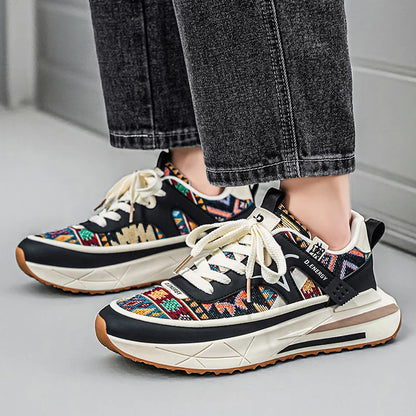 Sneakers tekstil snørelukning let komfort hverdagsbrug | Venturo