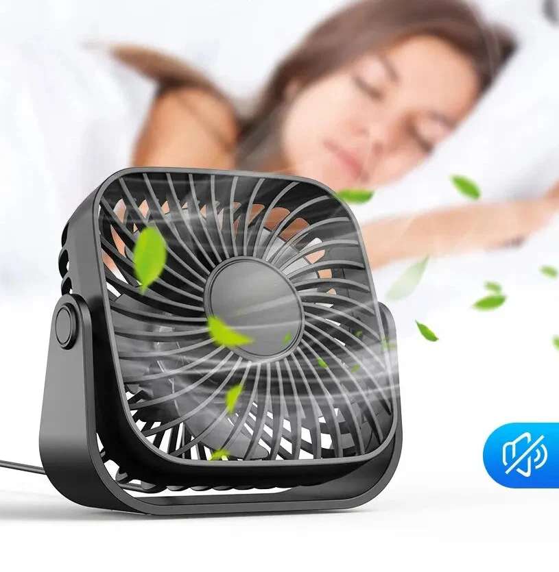USB Bordventilator 360° Justerbar | AeroPulse