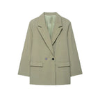 Blazer Loose Double Breasted Casual | Virel