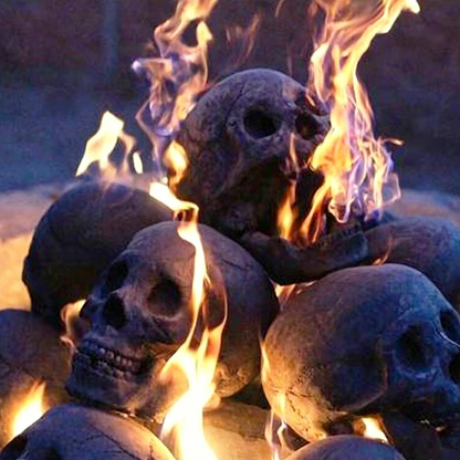 Kraniedekoration Keramisk Gothic Interiør | SkullCraft