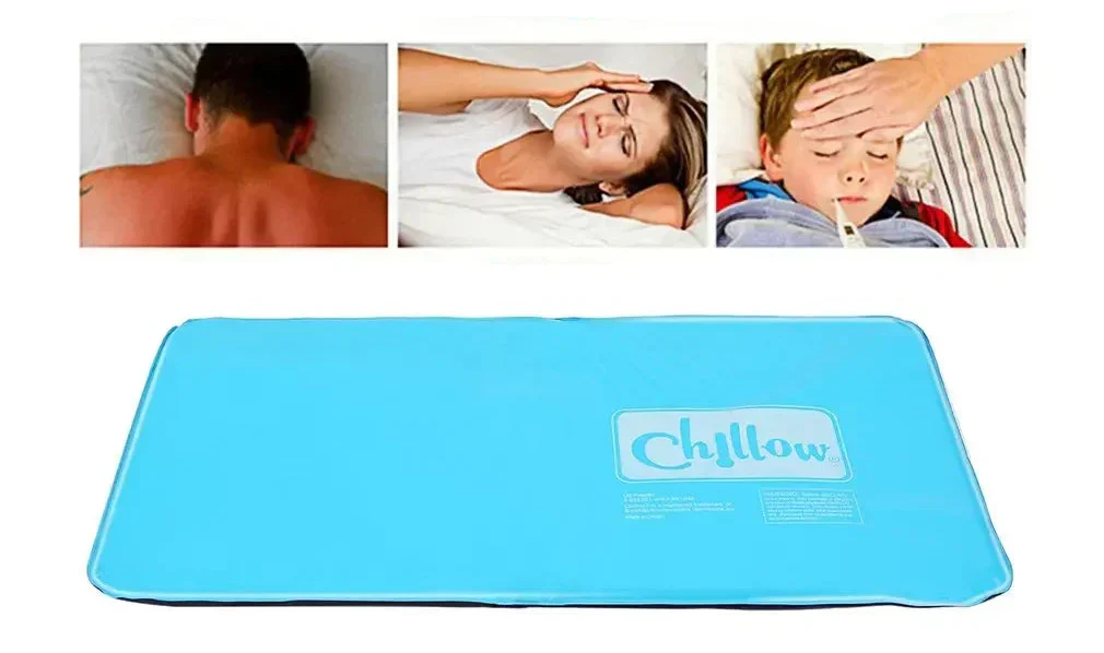 Vandfyldt kølepude til seng, sofa og rejser | WaterChill