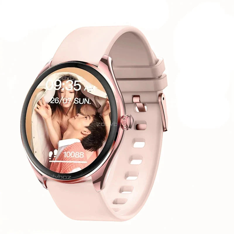 Smartwatch AMOLED Skærm Bluetooth Opkald Fitness | Rovento
