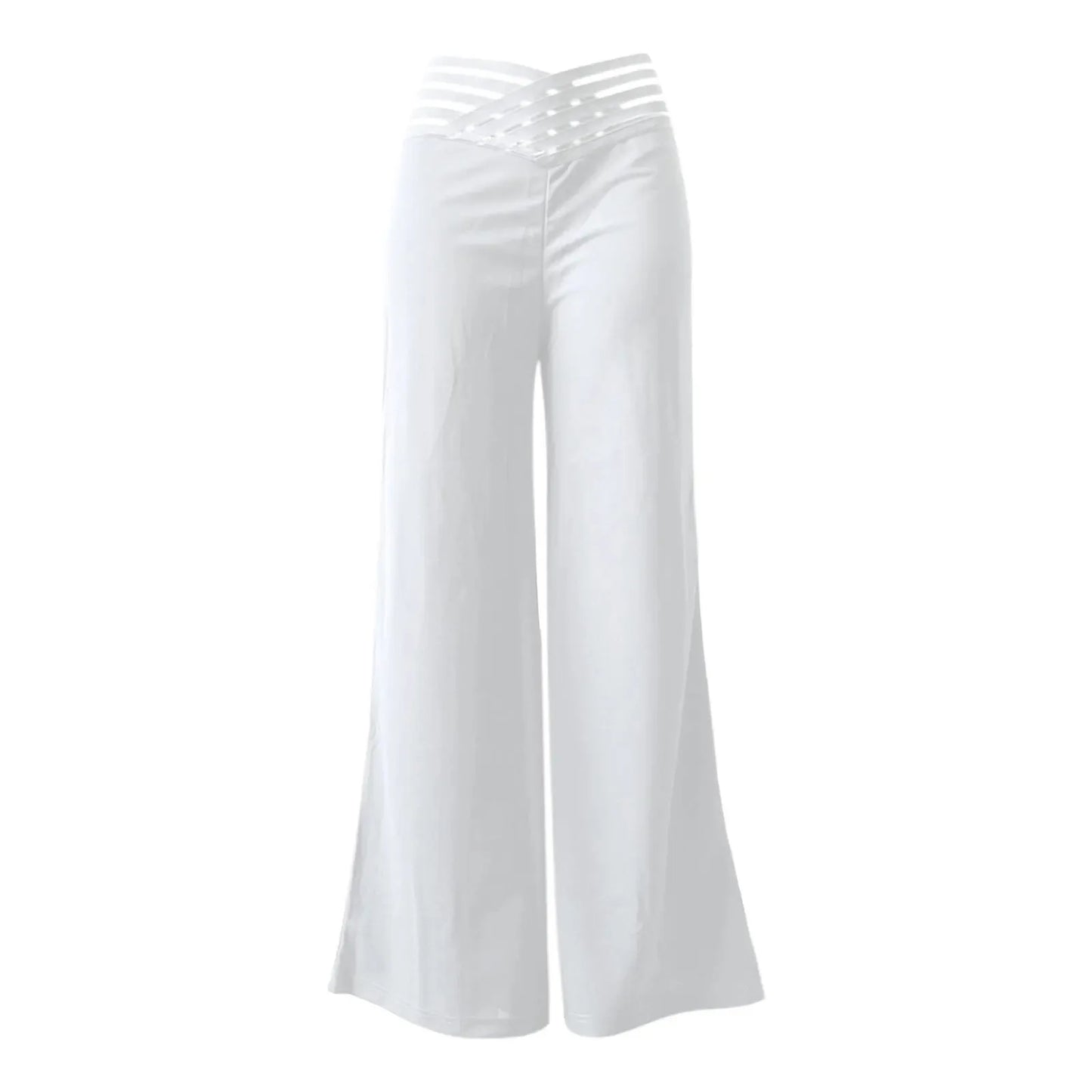 Bukser Wide Leg Høj Talje Slim Fit | Zenvyra