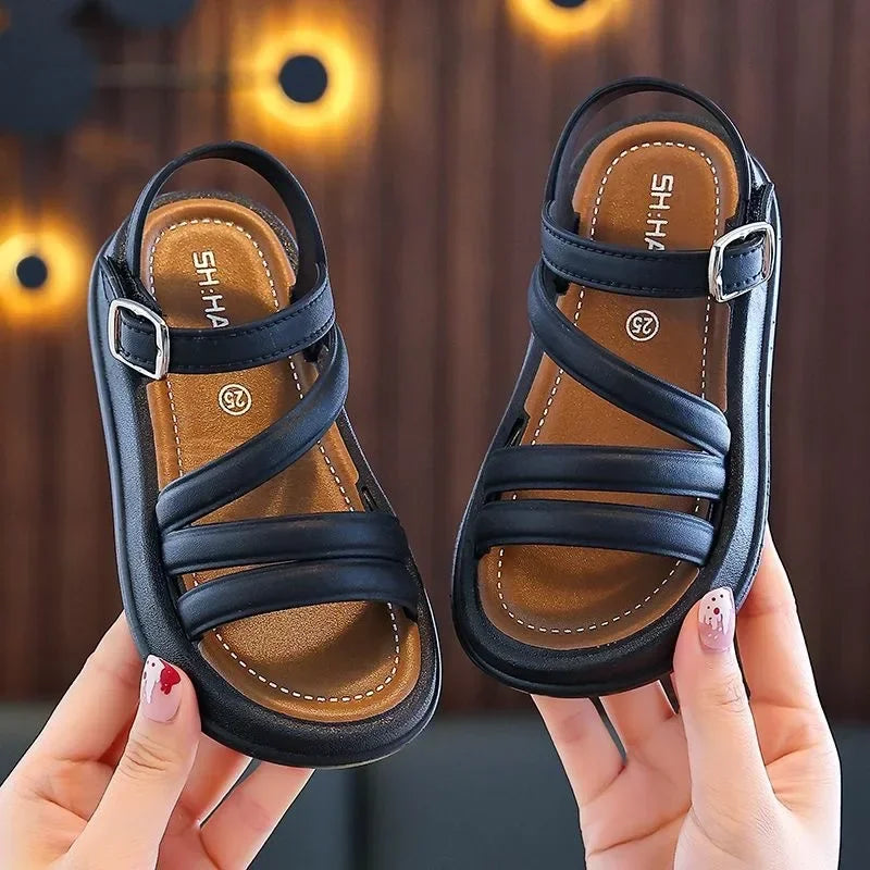 Børnesandaler Åben Velcro Komfort Sommer | Salmero