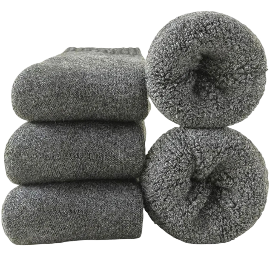 Termosokker Uld Kasjmir Vinter Fleece Varme 3 Par Unisex | Carlotta