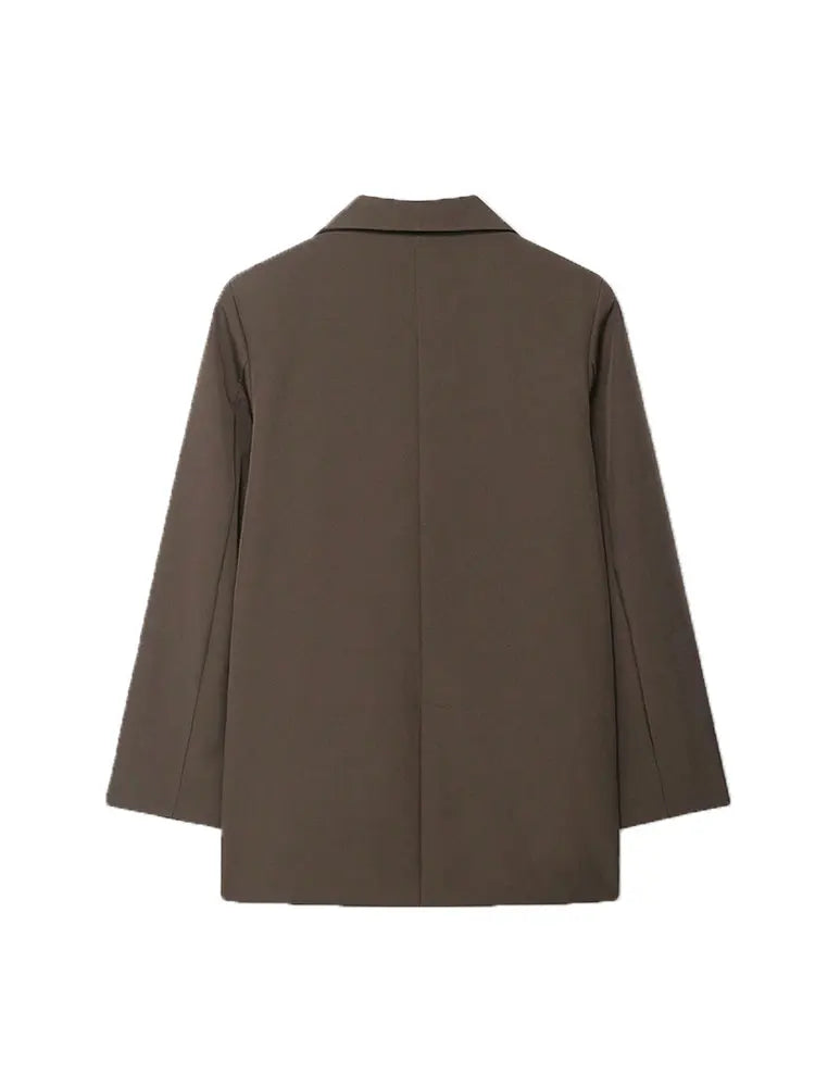 Blazer Loose Double Breasted Casual | Virel